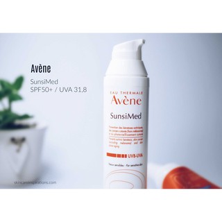 Medical Sunscreen Avene Solar SunsiMed Very High Protection Sensitive Skin 80 ml chống tia UV/kem chống nắng