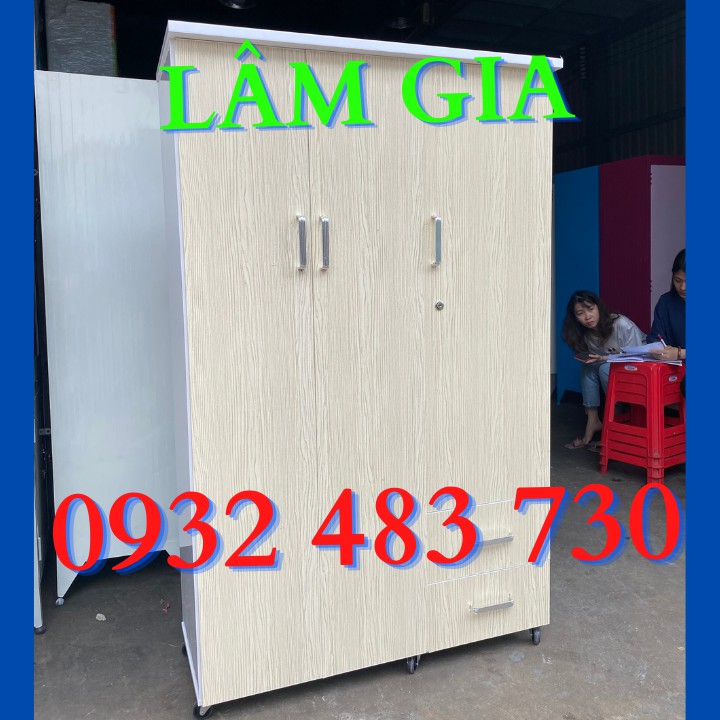 Tủ nhựa đài loan giá rẻ cao 1m7 ngang 1m06 màu đen trắng _freeship 60p