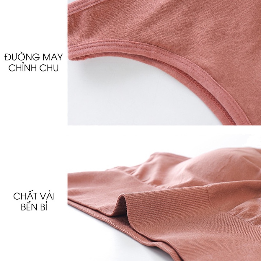 Áo Ngực Crottop Cotton Tập Gym Thể Thao L&amp;U A855