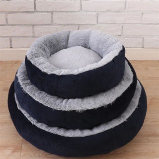 Nệm tròn cho thú cưng size 20kg tặng gối nằm