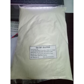 White Gluten/ Đạm Đậu Nành. Bột làm chả chay, xúc xích chay, Bột tạo dẻo dai cho chả lụa