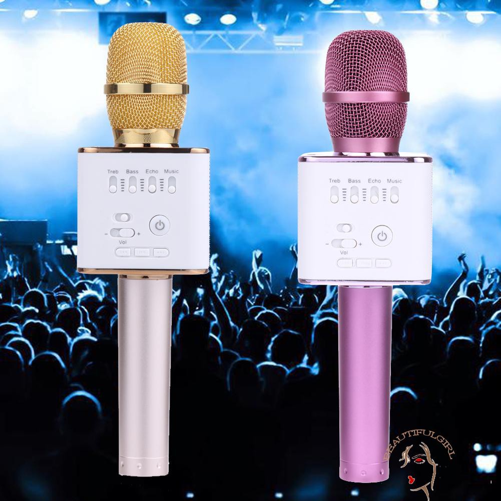 Micro Bluetooth Không Dây Hát Karaoke Q9 Usb Play-123611