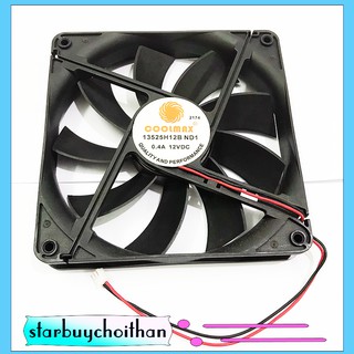 Quạt nguồn 13.5 cm tản nhiệt, làm mát máy tính - DC fan 12v
