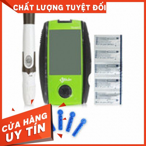 Máy đo đường huyết Uright TD 4267 Tặng kèm 25 que thử + 10kim