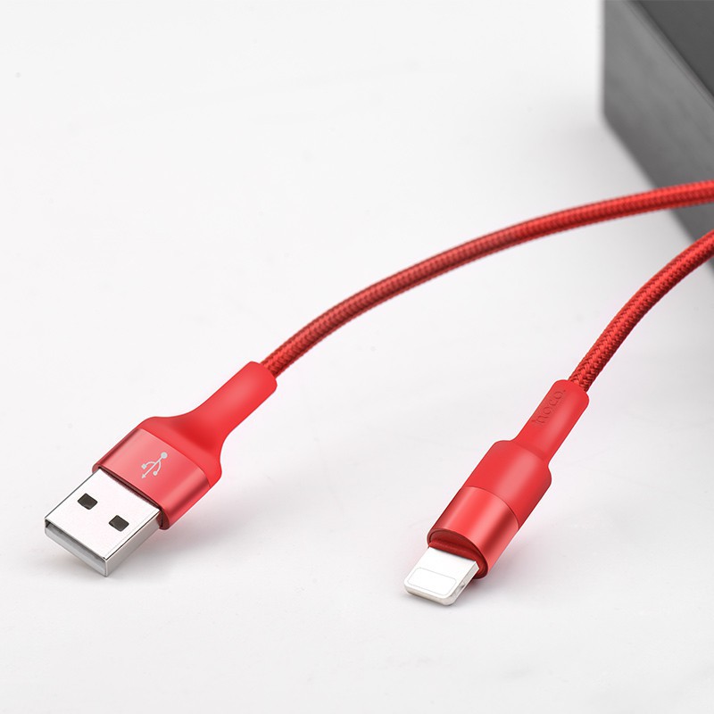 Cáp Sạc Nhanh Hoco X26 1 mét Chân Micro USB / Lightning / Type C - Bảo Hành 6 tháng Chính Hãng