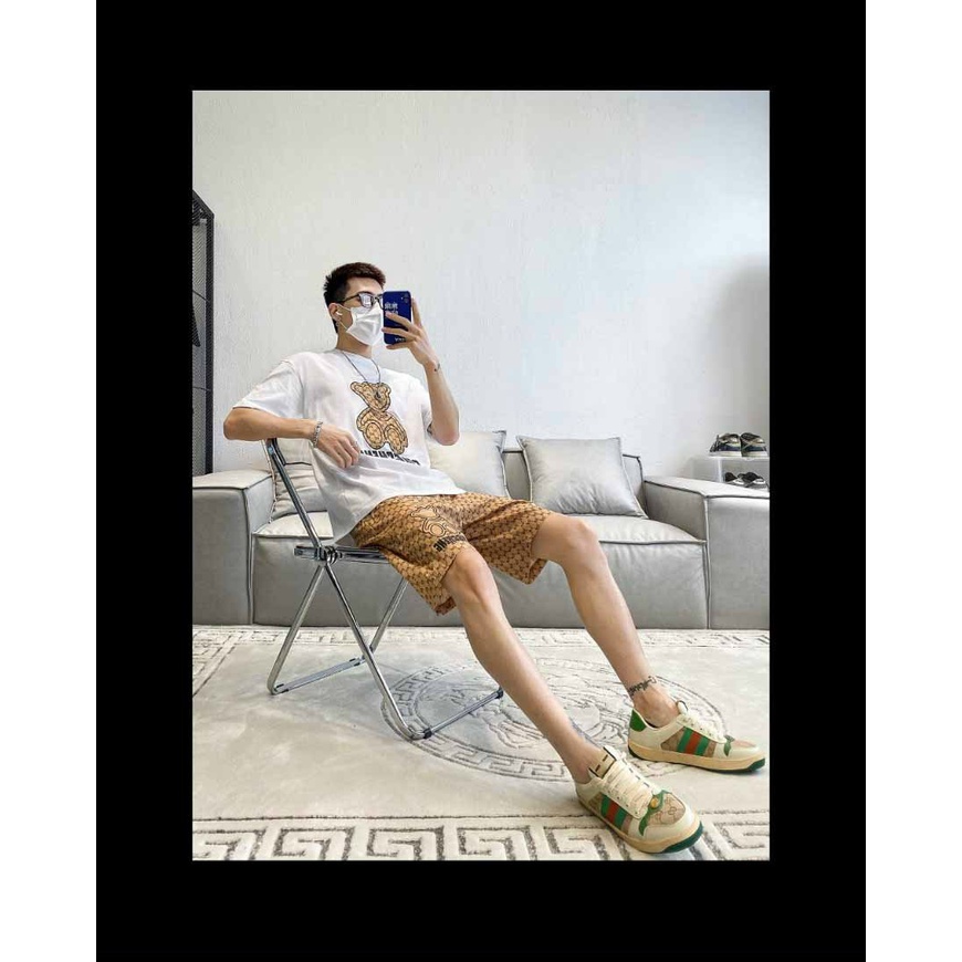 SET BỘ ĐỒ NAM NỮ HỌA TIẾT GẤU QUẦN SHORT CỰC DỄ THƯƠNG HOTTREND