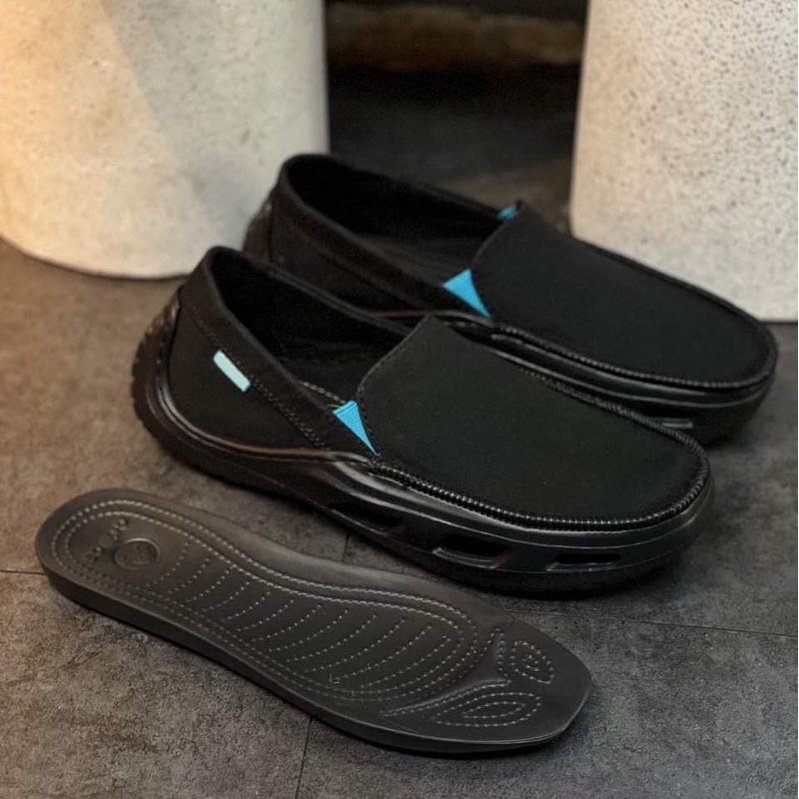 Giày lười vải Tide line Cross cho nam | BigBuy360 - bigbuy360.vn