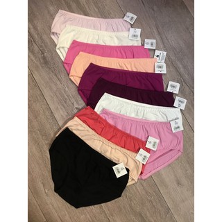 quần lót nữ cạp cao màu trơn Hanosimex