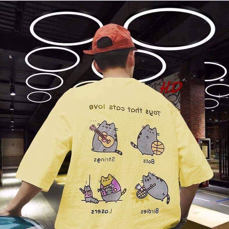 Áo phông nữ mèo Totoro thể thao HDA0319