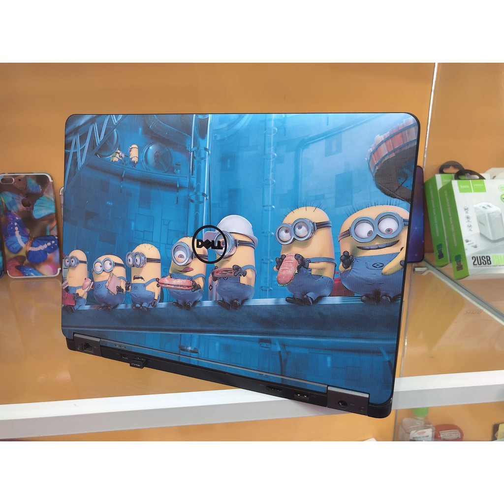 Decal Skin dán Laptop mẫu Minion (shop sẽ liên hệ xin model máy)