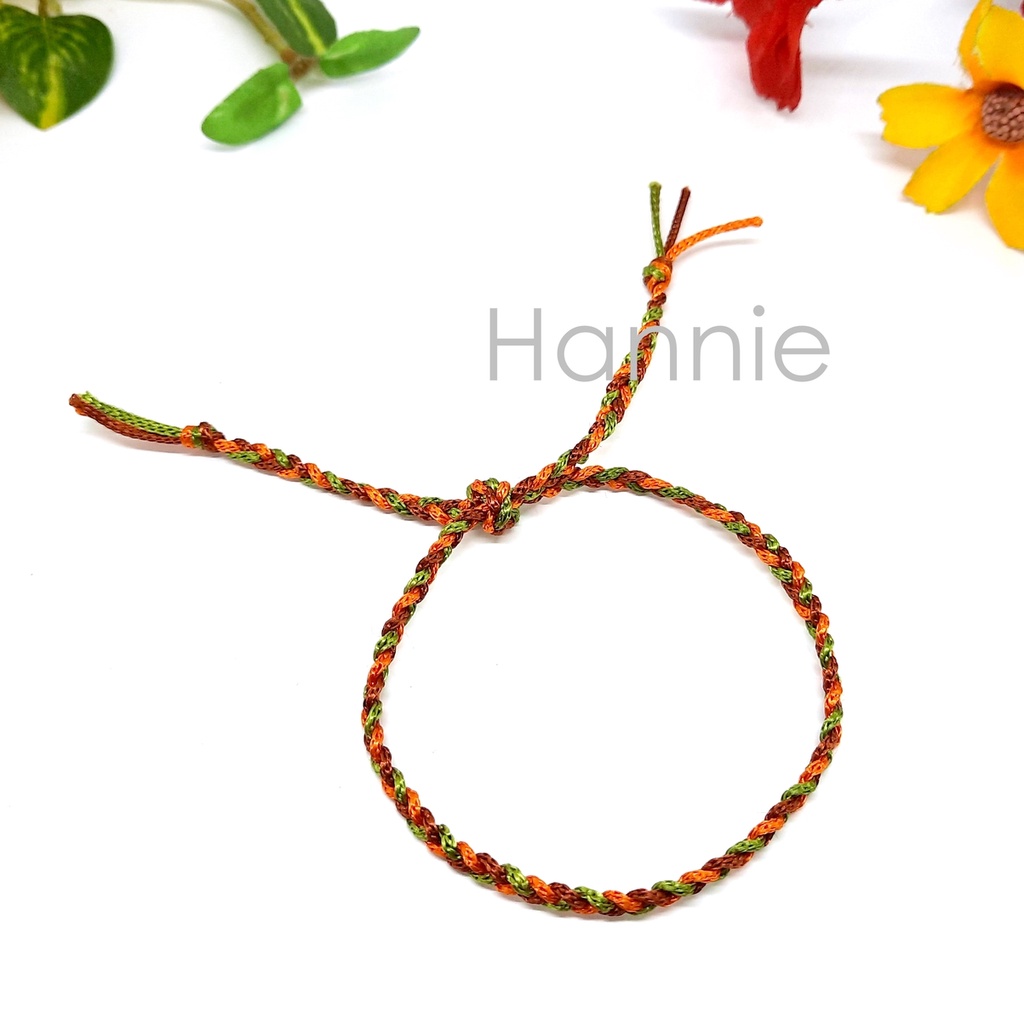 (Tay/Chân) Vòng chỉ tình bạn - Vòng đeo nam nữ chống thấm nước waterproof - Friendship Bracelet handmade