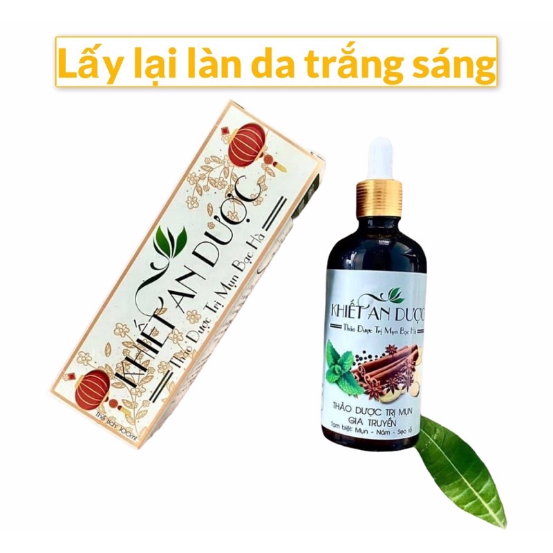 Thảo dược thiên nhiên , tạm biệt mụn, nám, tàn nhang ( 100ml)