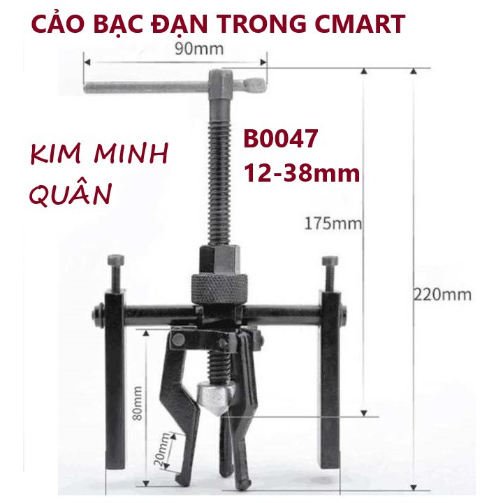 Cảo Bạc Đạn Trong 12-38mm B0047 C-MART