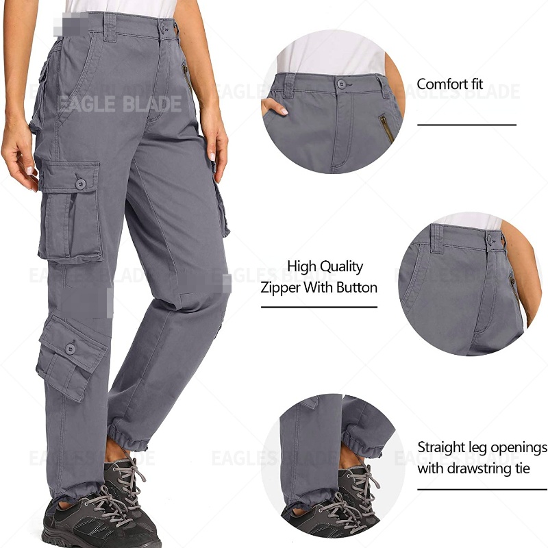 Quần Hàng Hiệu Eagllage Nữ S8 Màu Xám