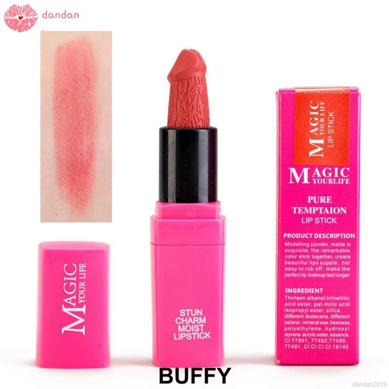 [Hàng mới về] Son lì thiết kế kiểu cây nấm giúp dưỡng ẩm độc đáo | BigBuy360 - bigbuy360.vn