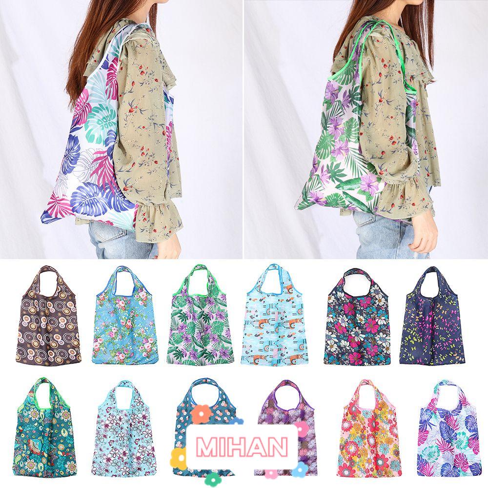 Túi Mua Sắm Bằng Polyester Thân Thiện Với Môi Trường Có Thể Tái Sử Dụng MIHAN1