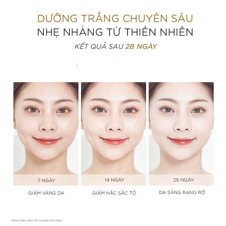 [LUCENBASE]  Tinh chất B3 Niacinamide Whitening Essence 5% 10% serum phục hồi trắng da se lỗ chân lông 30ml