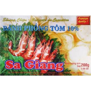 [10% TÔM] BÁNH PHỒNG TÔM SA GIANG 200G - SHRIMP-CHIPS