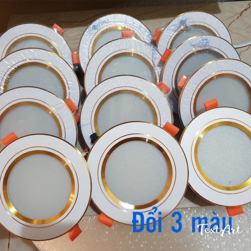 Đèn LED Âm Trần Viền Màu ,  3 Chế Độ Sáng . Đèn Led Âm Trần Đổi Màu