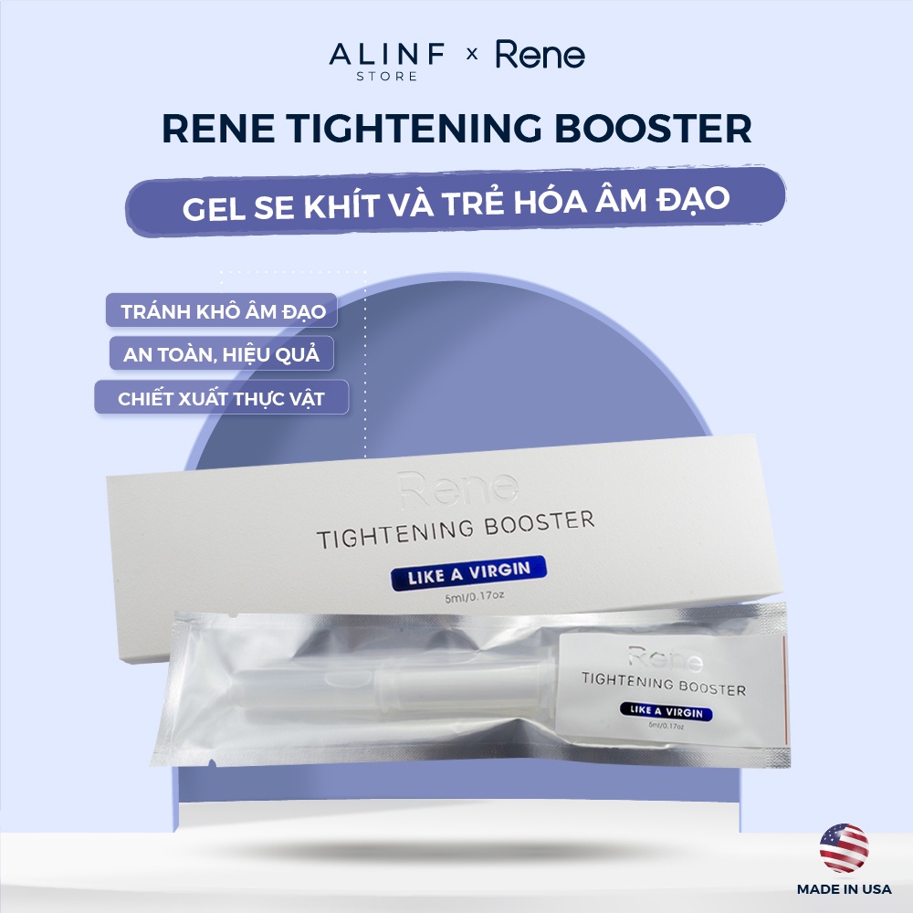 Gel se khít và trẻ hóa âm đạo Rene Tightening Booster 5ml/0.17oz