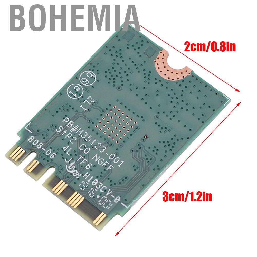 Usb Wifi Không Dây 3165ngw Ngff / M2 433mbps Wifi + Bluetooth 4.2 802.11ac | BigBuy360 - bigbuy360.vn