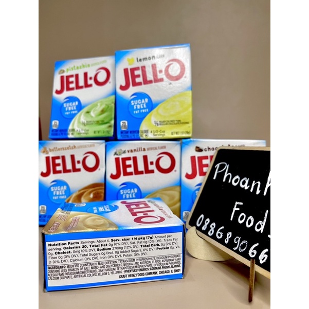 Bột làm pudding Jell-0