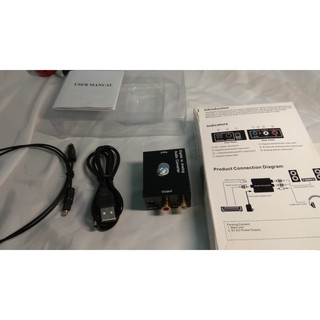 Box chuyển đổi tín hiệu Optical sang Audio AV