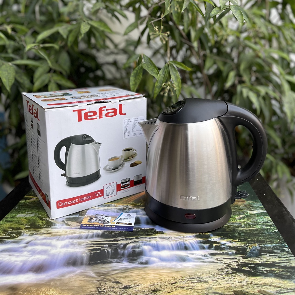 Ấm siêu tốc Tefal KI431D10 - Dung tích 1.2 Lít - Công suất 1800W - Đê Strix xoay 360 - Hỏa tốc 2H HCM
