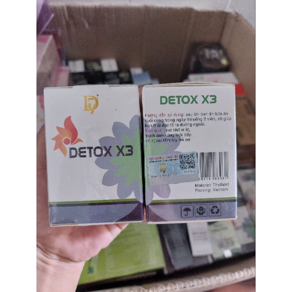 Detox X3 Giảm Cân Thải Độc
