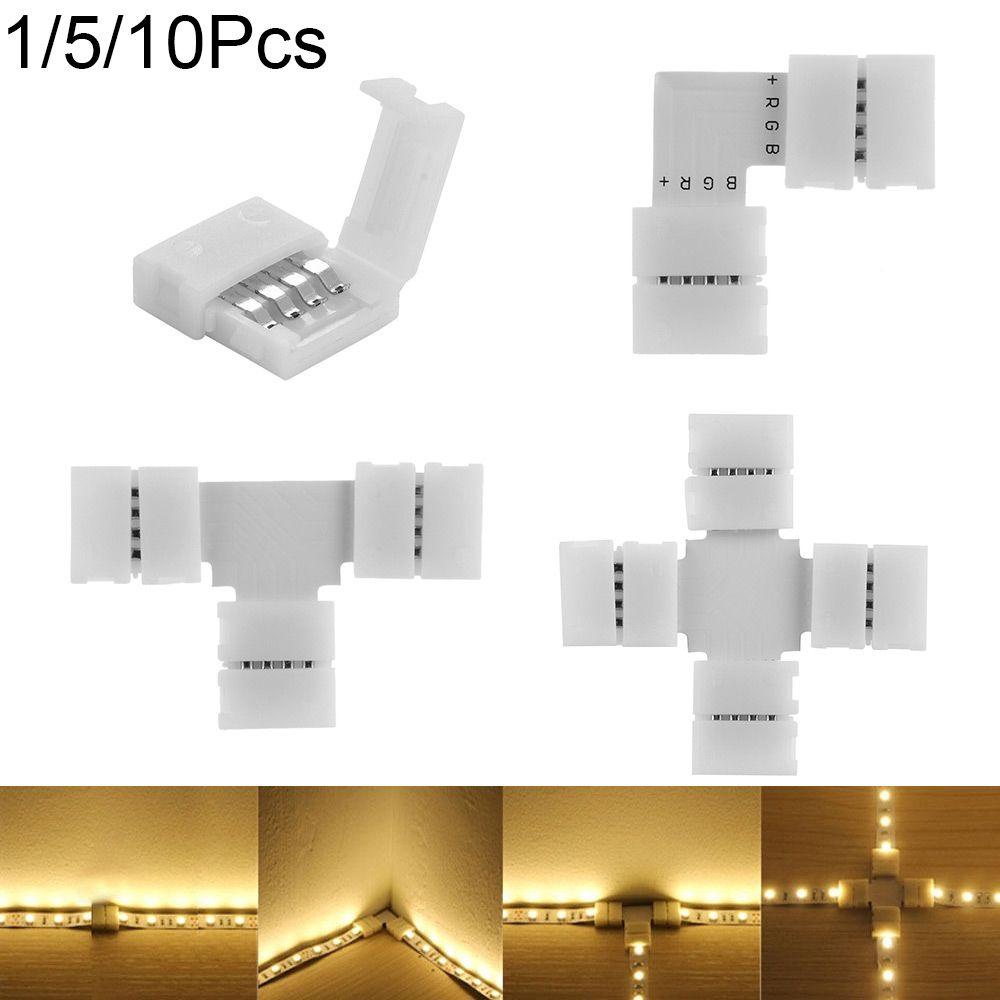 KUNHEV Set 1 / 5 / 10 Đầu Nối Dây Đèn LED 10mm Không Hàn
