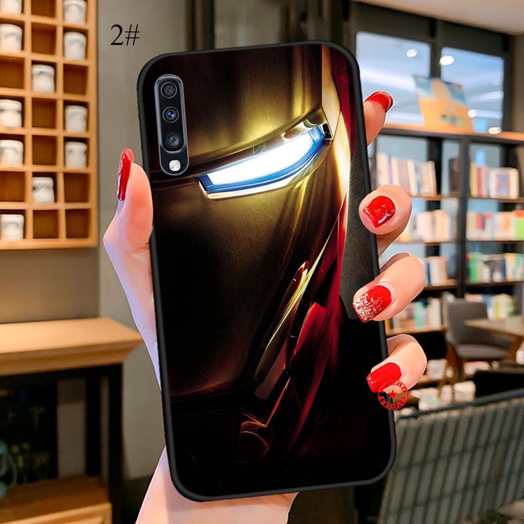 Ốp Điện Thoại Silicon Mềm Hình Iron Man 70lo Cho Samsung Galaxy J4 J5 J6 J730 J7 Duo Plus Prime Core Pro J8