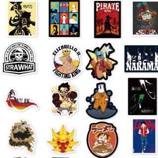 Combo 100 Sticker Hình One Piece