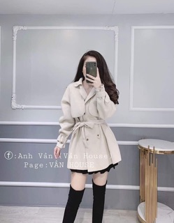 Khoác Mangto dạ ép