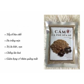 Cám gạo tắm trắng Cafe Sữa Dê