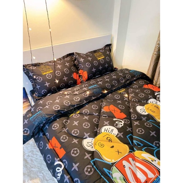 Set Chăn Phao 5 Món Gấu Beric
