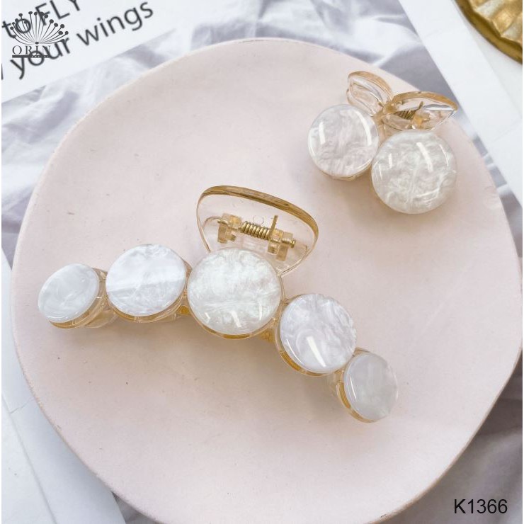Kẹp tóc càng cua sang trọng phong cách thời trang cao cấp Orin K1366