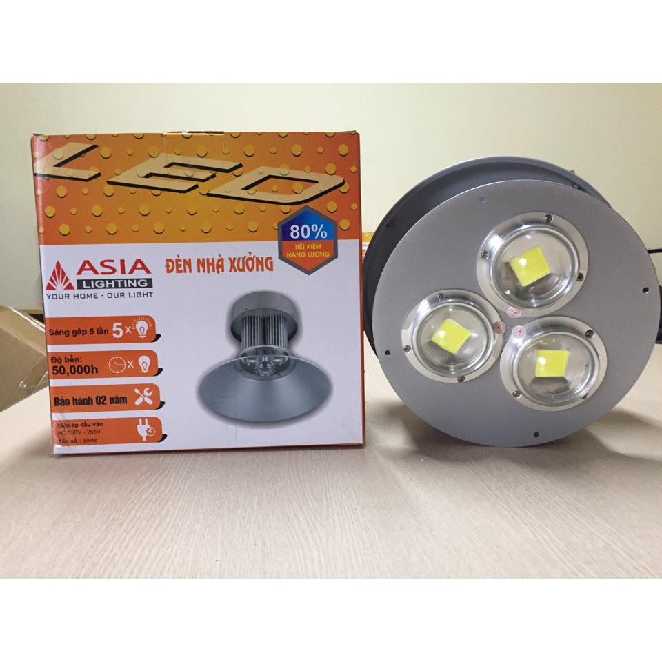 Bộ Đèn LED  nhà xưởng 50w, 100w, 150W ASIA