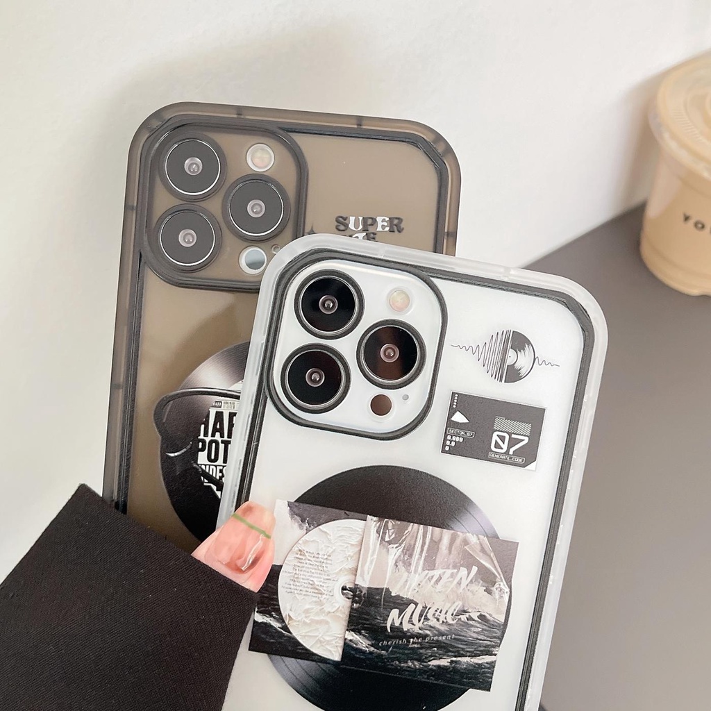 Ốp Điện Thoại Silicon Tpu Mềm Chống Sốc Có Giá Đỡ Vô Hình Cho iphone 13 12 11 pro max x xr xsmax 7/8plus