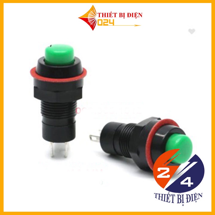 Nút Nhấn Đề Vỏ Nhựa - Giữ Trạng Thái - 1 Nút