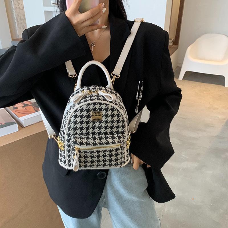 - Túi xách nữ CunstoreBalo mini răng sói đinh thời trang