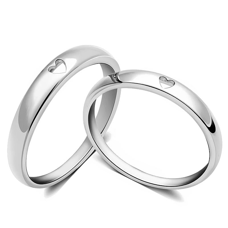 Nhẫn Đôi Bạc - Chung Bước - BẠC HIỂU MINH NC490