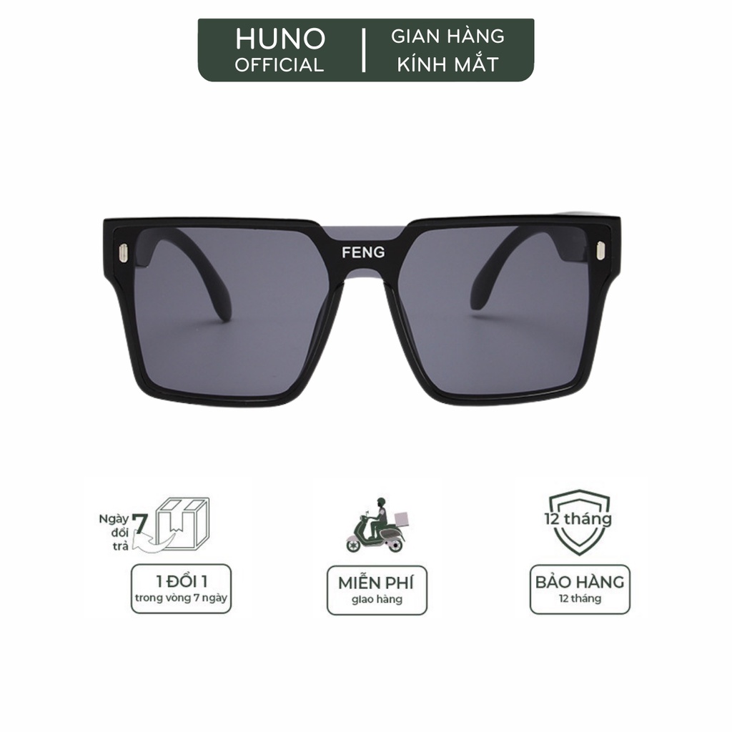 Kính râm nam nữ, kính mát thời trang cao cấp 2023 với thiết kế và gang màu độc lạ tạo sự trẻ trung, cá tính - KR52