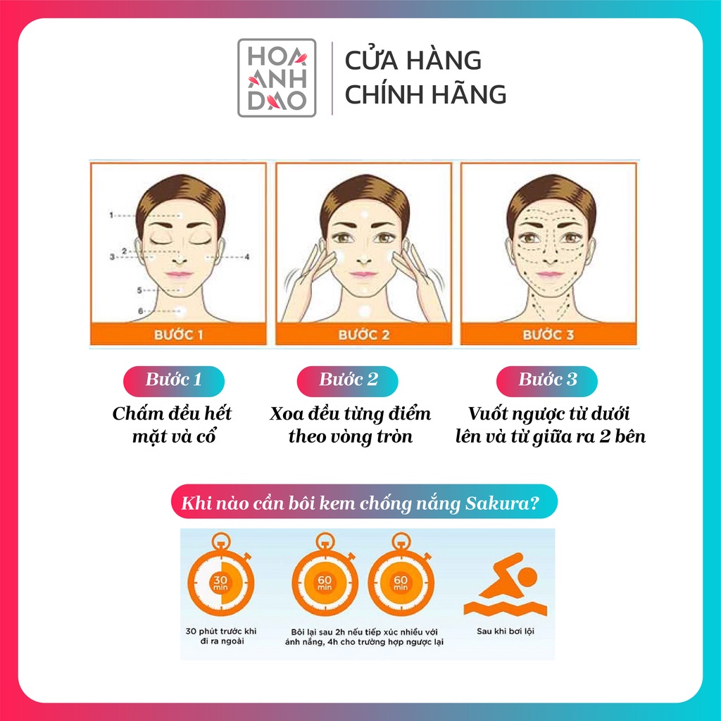 Nhũ tương chống nắng vật lý Sakura Physical Daily Defense SPF 50+ PA ++++