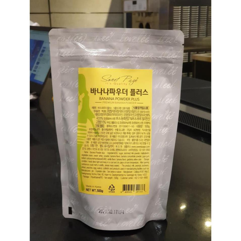 Bột latte chuối Hàn Quốc