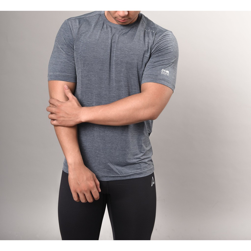 Áo thun thể thao nam thun lạnh co giãn đa chiều áo tập gym, tập chạy, thể thao | BigBuy360 - bigbuy360.vn