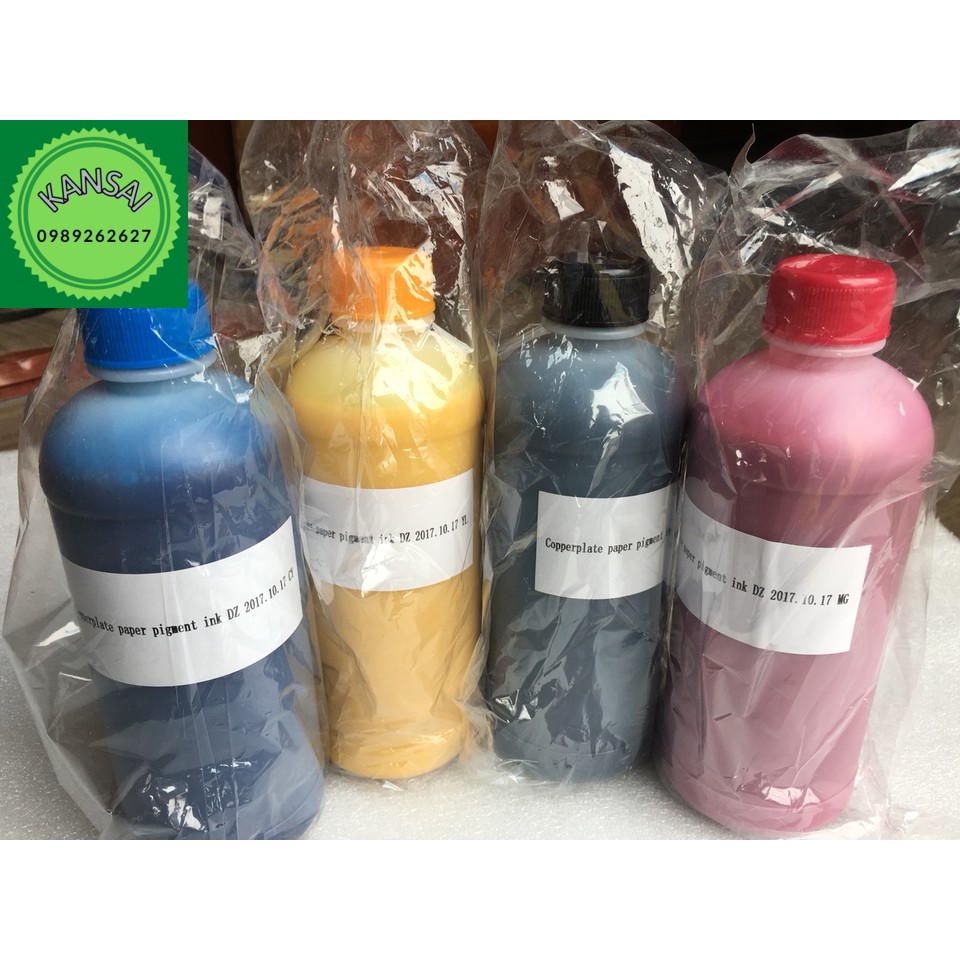 Mực pigment in giấy couche-Z18 loại 500ml - KS-61