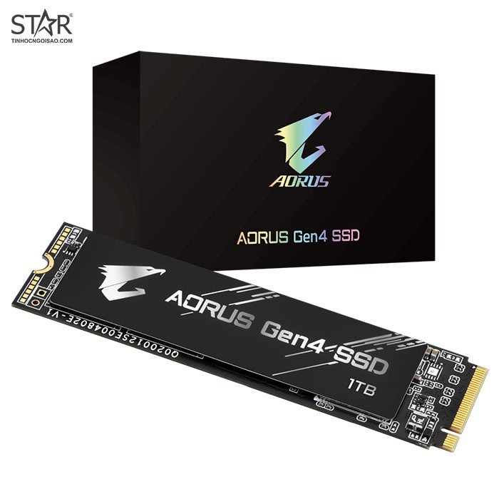 Ổ cứng SSD 1TB Gigabyte Aorus M.2 NVMe PCIe Gen4 (GPAG41TB)