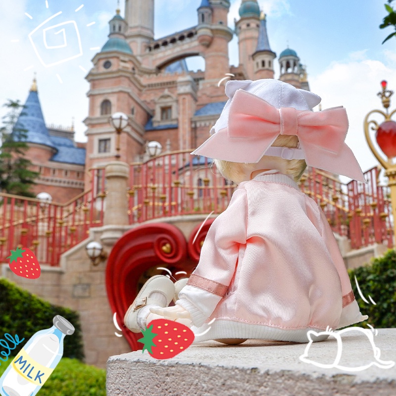 Trang phục bóng chày đáng yêu cho búp bê tỉ lệ 1/6 (bán lẻ)