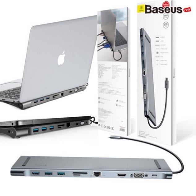 Bộ Hub chuyển đa năng Baseus Type C dành cho Smartphone/ Laptop/ Macbook