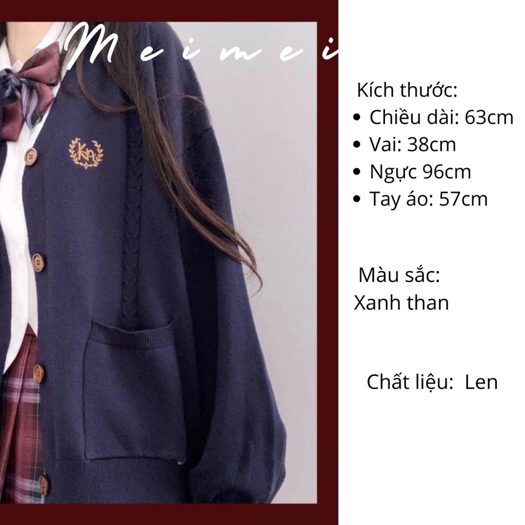 Áo khoác nữ Áo len Cardigan đi học Cardigan len đi làm AK0003